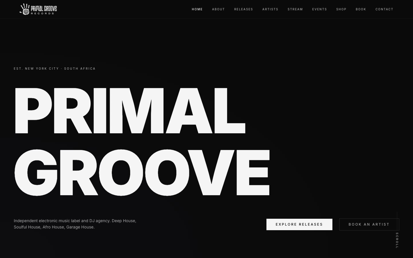 Primal Groove Records — primalgrooverecords.com